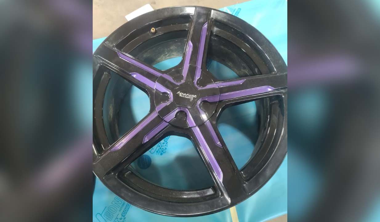 purple rims